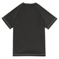 thumbnail image 6 of FORMRS Boys Rash Guard Short Sleeves Swim Shirt Quick Dry UPF 50+ Sun Protection, Sizes 3-12T, Golden Elegance, 6 of 6