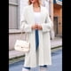 thumbnail image 5 of Cárdigan para Mujer, Grueso, Abierto, de Punto Holgado, de Gran Tamaño, para Otoño, Moderno, para Abrigo S, 5 of 7
