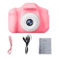 thumbnail image 1 of Cámara infantil, videocámara, regalo de cumpleaños portátil para 3-12 niños Video para niñas Selfie Camera, Video digital para niños rosa, 1 of 9