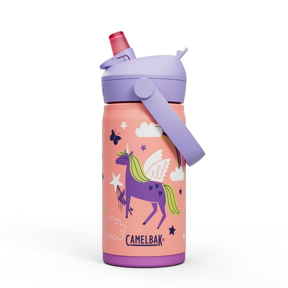 Camelbak Thrive™ Flip Straw Kids Stainless 12oz Water Bottle, Magic Unicorns