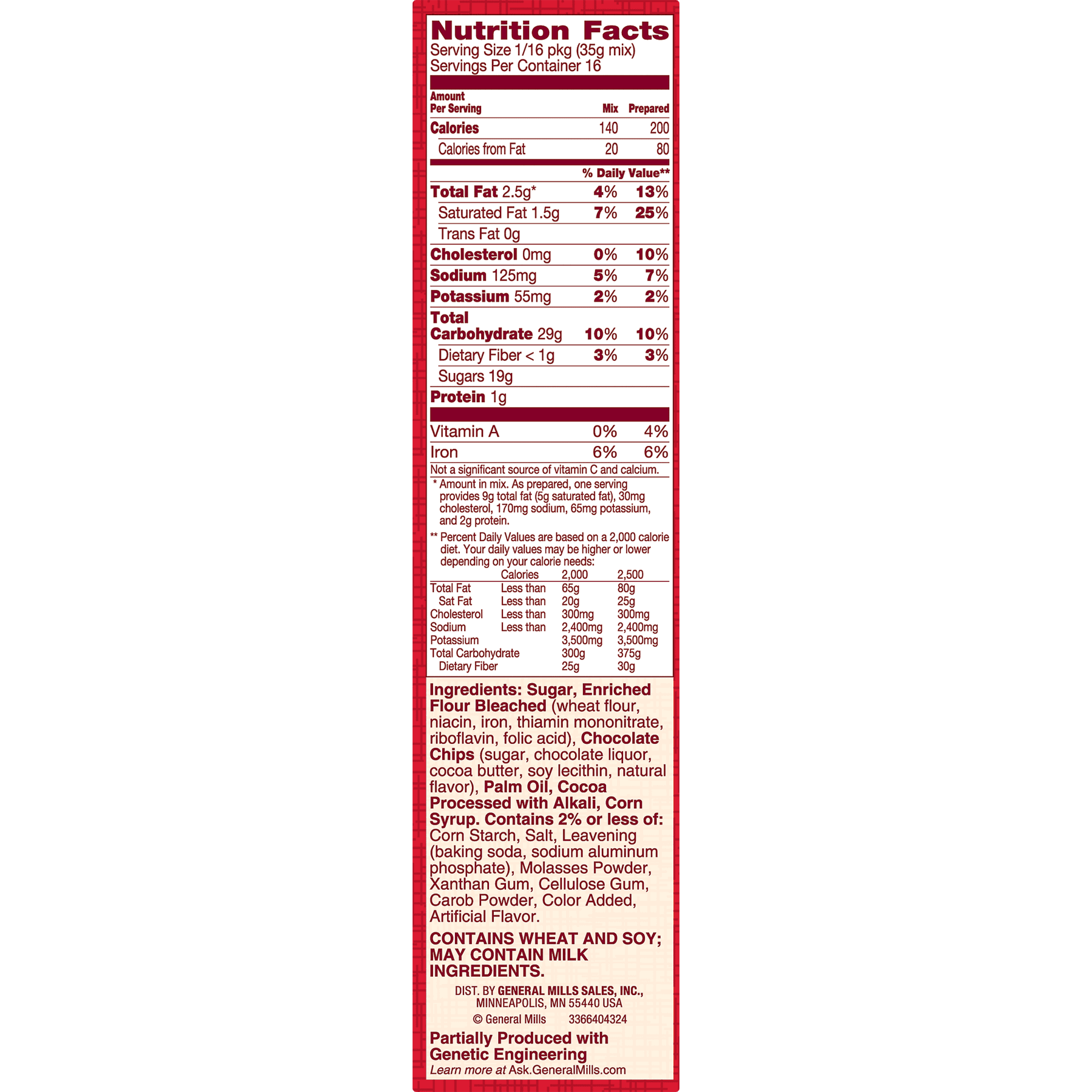 Betty Crocker Delights Dessert Bar Mix Supreme Cookie Brownie, 19.5 oz
