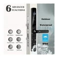 thumbnail image 2 of Wifi APP Waterproof Smart Fingerprint Lock Password Card Aluminum Sliding Door for Outdoor Pull Push ,Easy to Operate, 2 of 6
