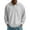 White, variant on Mens Shirts Solid Color Waffle Knit Polo Long Sleeve Spring Shirt Lightweight Casual Turn Down Collar Top Black L