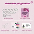 Phimosis Stretching Rings Kit, Ring Removal Tool And User Manual