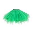 thumbnail image 2 of Skirts for Women Carnival Dance Party Holiday Party Tutu Ballet Casual Comfortable Womens Skirt Green XL, 2 of 4