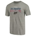thumbnail image 2 of Men's Heathered Gray Purdue Boilermakers Freedom Tri-Blend T-Shirt, 2 of 3