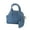 Deep Blue, variant on Women Shoulder Bag Fashionable Top Handle Handbag Crossbody Bag Shopping Bag Denims Bag for Travel School
