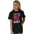 thumbnail image 4 of Aunt Cute Funny Cool Crazy Auntie Women's Graphic T Shirt Tees Brisco Brands M, 4 of 5