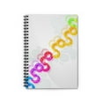 thumbnail image 2 of Squiggles Colorful Design - Spiral Notebook - Ruled Line, 2 of 5