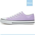 thumbnail image 2 of Zapatillas de lona de moda para mujer, lindas zapatillas bajas, cómodas zapatillas de lona para caminar para dama, 2 of 5