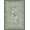 Green, variant on Nanan 8'x10' Vintage Area Rug Washable Traditional Block Print Rug Retro Floral Print Low-Pile Non-Slip Rug for Living Room Bedroom, Green