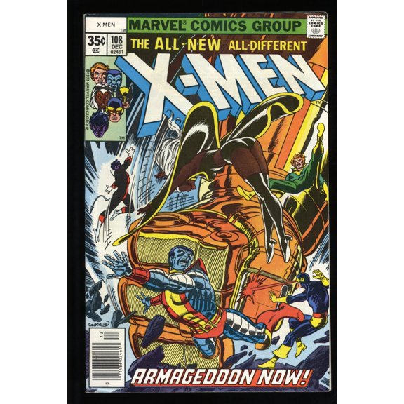 X-Men #108 VF- 7.5 1st John Byrne Art! Avengers, Fantastic Four app. Comic Book