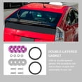 thumbnail image 4 of FENGGUIQU 1Jgo Accesorios Para Bumper Con Sujetadores Rápidos De Y Aluminio Morado Para Auto, 4 of 7