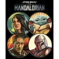 thumbnail image 2 of Men's Star Wars: The Mandalorian Character Frame Pull Over Hoodie Black 3X Large, 2 of 4