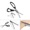 thumbnail image 4 of Luniquz 2 Pcs Pinking Shears Scalloped Scissors Zig Zag Scissors Professional Handheld Serrated Crimping Dressmaking Sewing Supplies Jagged Edge Cut Scissors for Fabric, Leather, Paper, 4 of 6