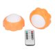 thumbnail image 4 of Luz LED nocturna multifunción, brillo ajustable, Control remoto, luz nocturna para guardería, dormitorio, habitación de niños, 2 uds., 4 of 8