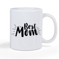 thumbnail image 2 of Best Mom Ever Ceramic Mug - White Coffee Cup with "Best Mom" Cursive Lettering & Heart Accent, Dishwasher Safe Gift for Mother's Day, Birthdays, Tea/Coffee Cup for (Hand Wash Recommended) - Keeps, 2 of 5