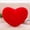 Red, variant on Whyan Heart Pillow Purple Throw Pillows 8 Inch Fuzzy Cute Pillows for Bed Livingroom Home Decor Cushion Decorative Soft Pillows