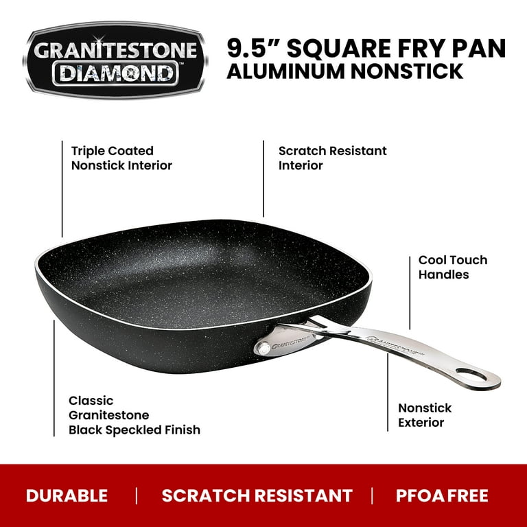 Granitestone Diamond 8 inch Round Pan