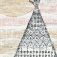 thumbnail image 4 of Safavieh Carousel Kids Southwestern Teepee Rug, 4 of 8