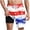 HGG214-Blue, variant on Yaoyar American Flag Swim Trunks Men Compression Liner Board Shorts Quick Dry Beach Shorts for Swimming Pool