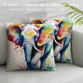thumbnail image 3 of Heduofu Multicolour Throw Pillow Covers Sofa Pillowcase Car Square Throw Pillowcases Home Decoration White, 3 of 5