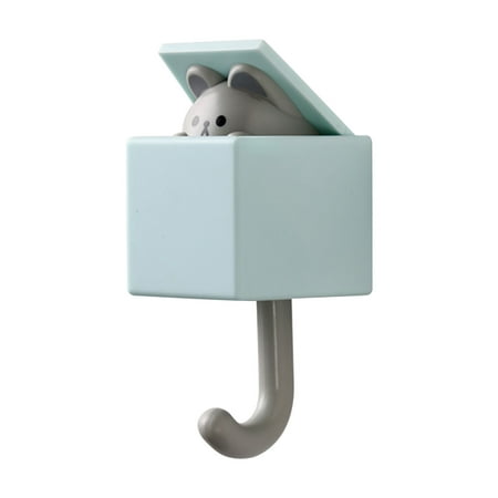

Yjdsgif Clearence Hooks/Hangers/Holders 1PC Squirrel Wall Hook Glue Household Cartoon Cute Hanger Key Umbrella Gifts