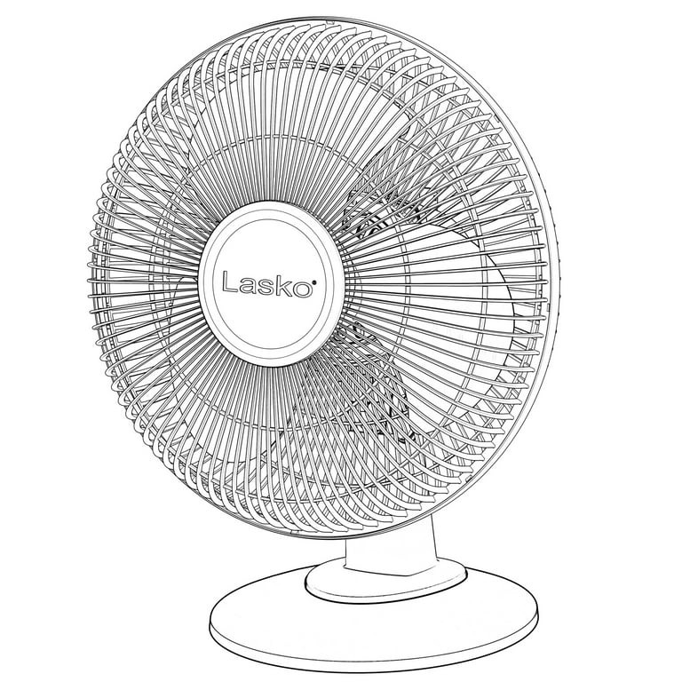 扇風機・サーキュレーター LASKO 12 Inch Oscillating Fan Lasko 12
