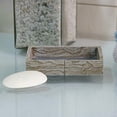 thumbnail image 2 of NuSteel RUS3H Rustic Stone Antique Soap Dish, 2 of 4