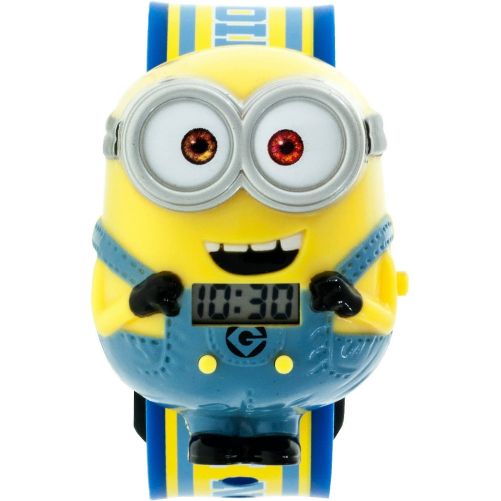 Despicable Me Despicable Me Minions Boys Molded Sound LCD Watch