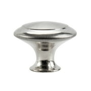 Rzvnmko 25pcs Kitchen Cabinet Knobs Pulls,Brushed Nickel Cabinet Knobs,Drawer Dresser Handles Cupboard Door Heavy Knobs,Kitchen Cabinet Hardware with Screws for Bathroom Drawer,Silver