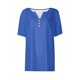 thumbnail image 4 of Puntoco 2024, tops a la moda de verano para mujer, top informal de Color sólido de manga corta media con cuello en V, 4 of 5