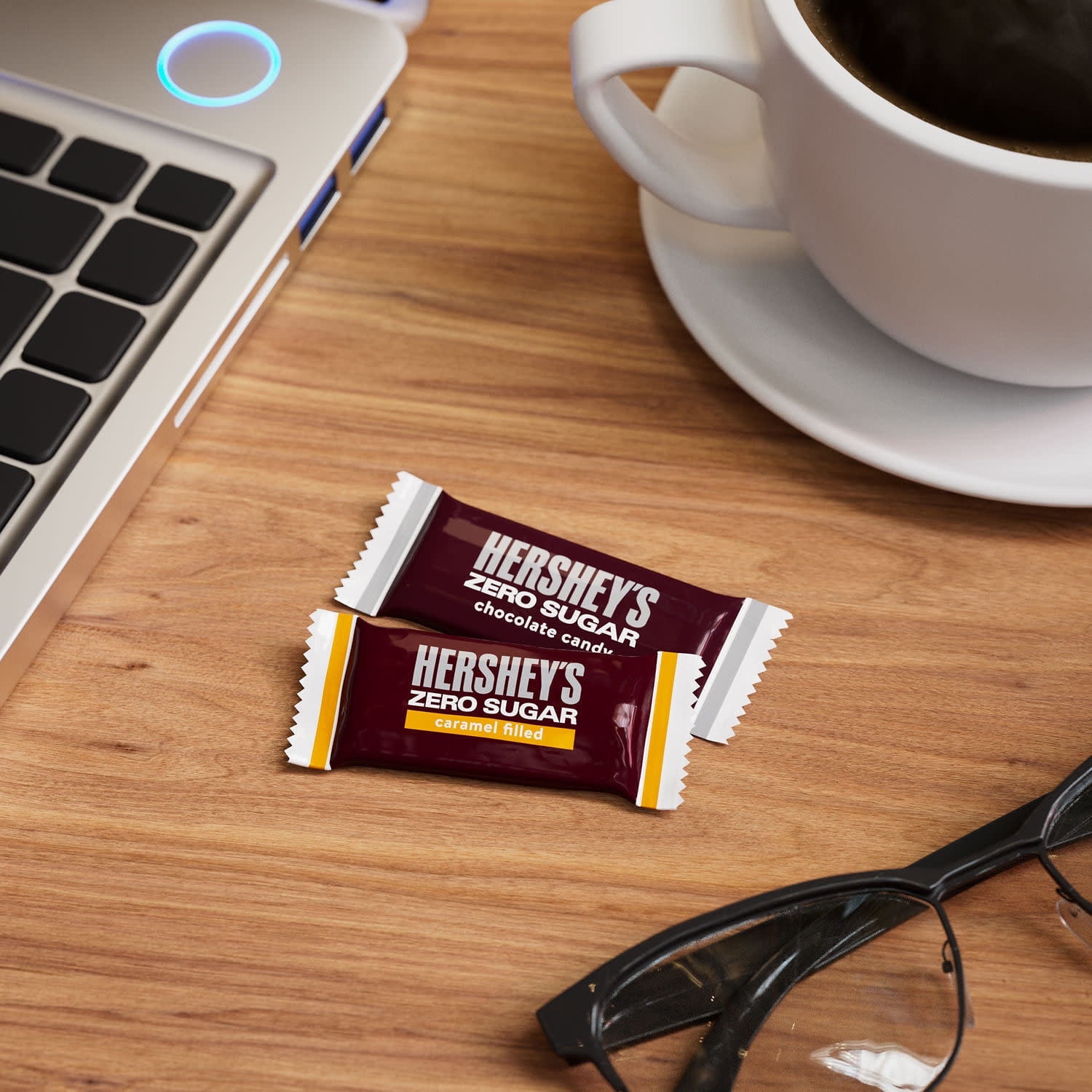 Hershey's Zero Sugar Assorted Chocolate Candy, Bag 15.5 oz
