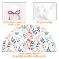 thumbnail image 4 of Yiaed Tulips Flowers Print Christmas Tree Skirt , Tree SkirtsTree Mat for Christmas Winter Holiday Indoor Decorations-36", 4 of 7