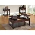 thumbnail image 2 of Bowery Hill 1 Drawer Transitional Wood End Table with Bottom Shelf in Walnut, 2 of 2