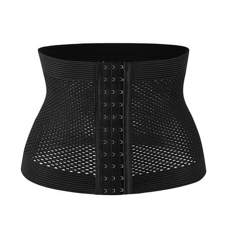 

Women Short Waist Corset Adjustable Hooks Front Tummy Control Underbust Hourglass Body Shaper Belt Cincher Underwear
