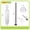 1000Ml 5Pcs, variant on Clear Cocktail Shaker Set Cocktail Shaker and Measuring Jigger Set Drink Mixed Hand Shaker Tools for Bartending and Home Bar