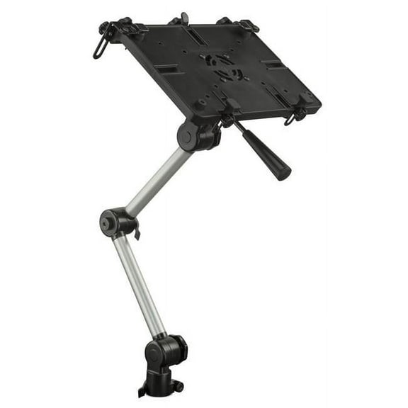 Mount-It MI-426 Car Laptop iPad Mount Stand, Silver & Black