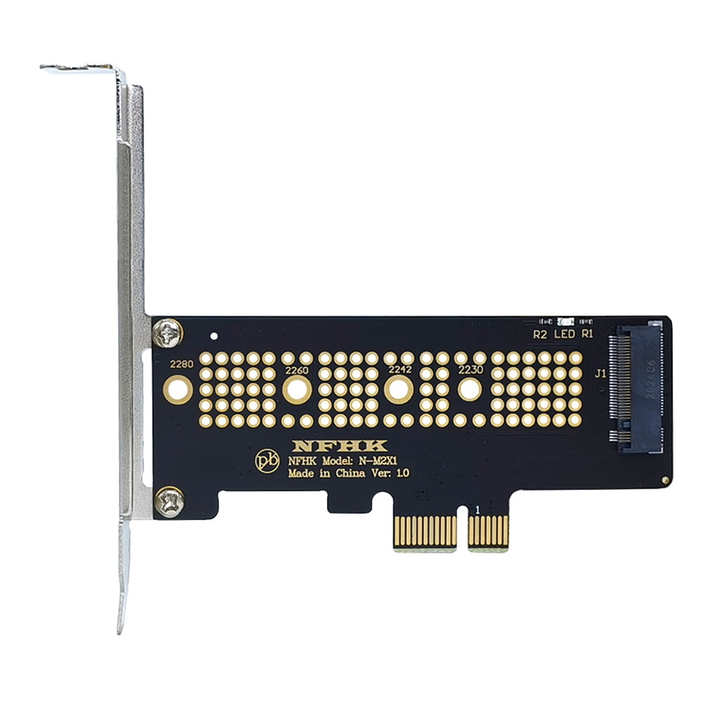 NVMe PCIe M.2 NGFF SSD to PCIe X1 Adapter Card PCIe X1 to M.2 Card