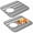 Gray-Style 1, variant on 2Pcs Sink Protector Mat Nonslip Kitchen Sink Mat Flexible Silicone Drain Pad Silicone Pad with Drain Hole Dishwasher Safe for Kitchen Tableware Dishes