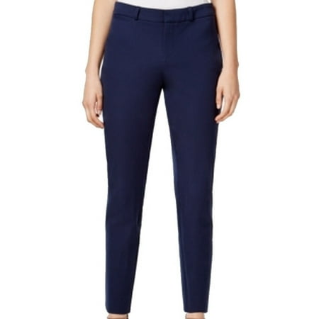 maison Jules Womens Slim Fit Solid Casual Trousers