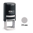 thumbnail image 1 of Self Inking Round Rubber Stamp Custom Mini Monogram/ Logo COLOP Stamper 24 mm, 1 of 1