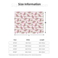 thumbnail image 5 of Yiaed Watermelon Print Blanket Throw Blanket Soft Cozy Flannel Blanket for Home Bed Sofa Couch Chair-60"x50", 5 of 6
