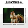 thumbnail image 2 of Sikiie Squirrels Eating Peanuts On The Tree Dish Drying Mat, Kitchen Counter Mat, Self Drying Mat for Kitchen Counter Dish Drying Pad ,for Dishes, Utensils, Pots and Pans(24" x 18"), 2 of 7