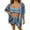 Dark Blue, variant on Women's Fringe Tassel Swimsuit Cover Up Beachwear Set, Polyester Breathable 4 Piece Swimsuit Set S - XL Summer Beachwear