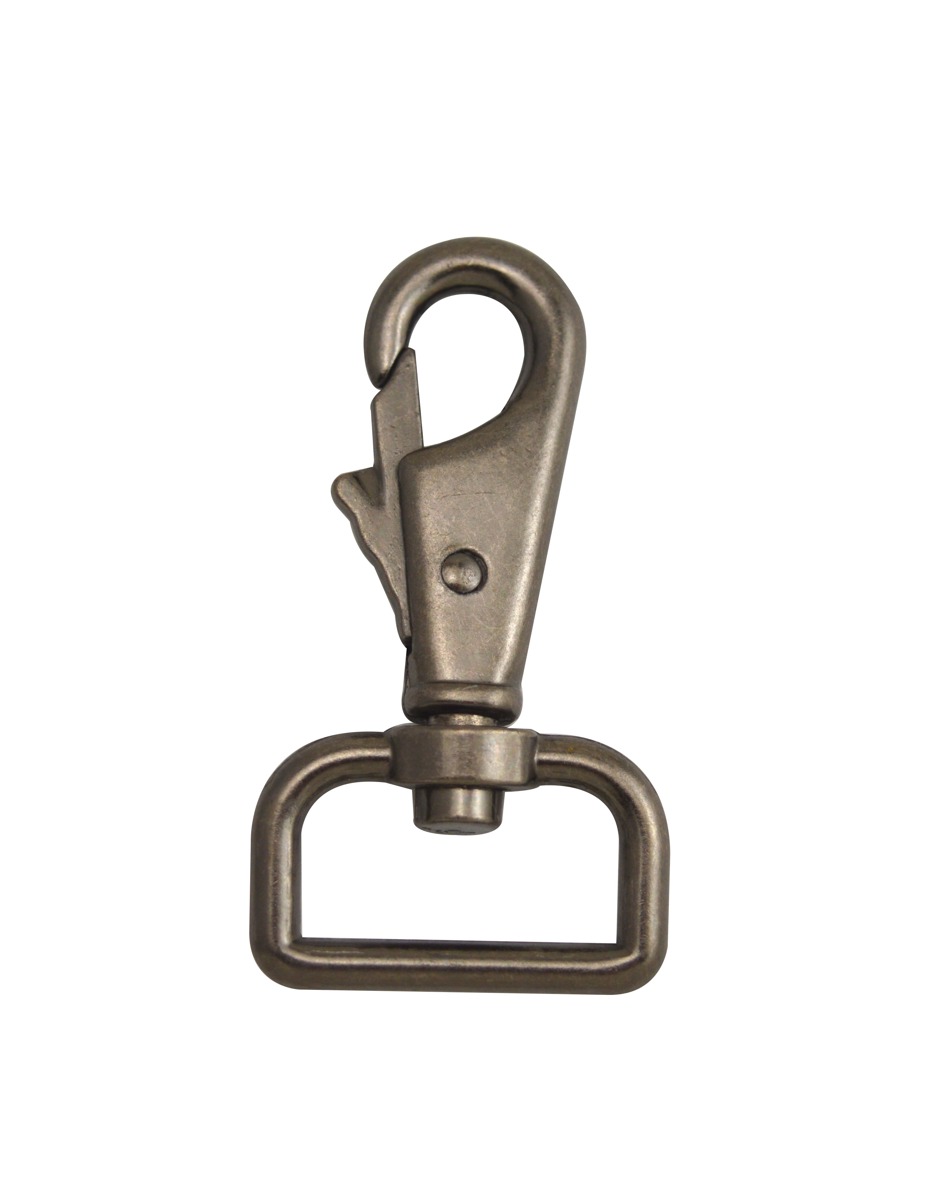 Fenggtonqii Gunmetal 1" Inner Diameter D Ring large Shrimp Head Lobster