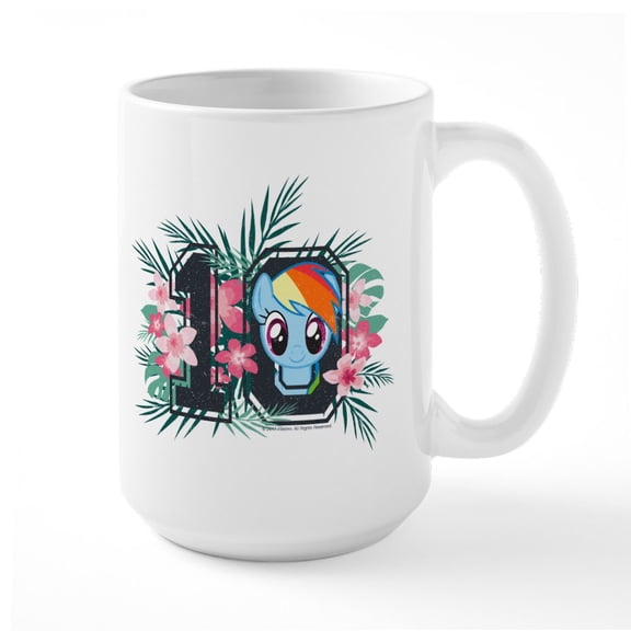 CafePress - My Little Pony Athletic - 15 oz Ceramic Large White Novelty Mug