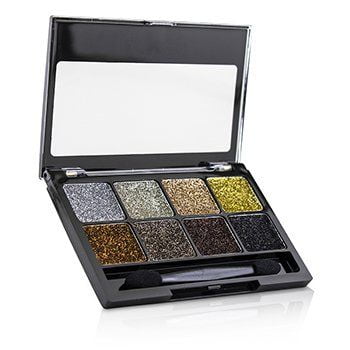 Bys Cosmetics Palette de Fards à Paupières Crème Pailletée 8 Teintes Pigmentées