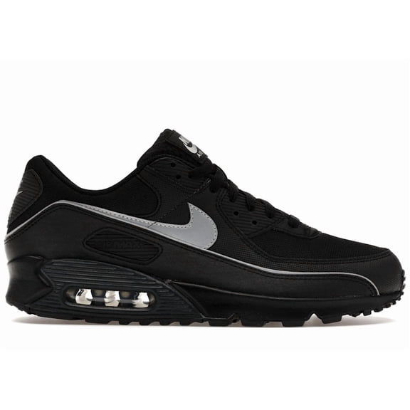 Nike Men's Air Max 90 Premium Black Reflective Shoes, from StockX