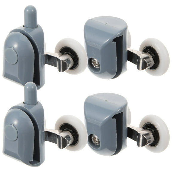 said 4pcs Shower Door Roller Bathroom Door Roller Glass Shower Door Part Accessory
